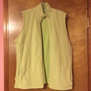 Lands end fleece vest